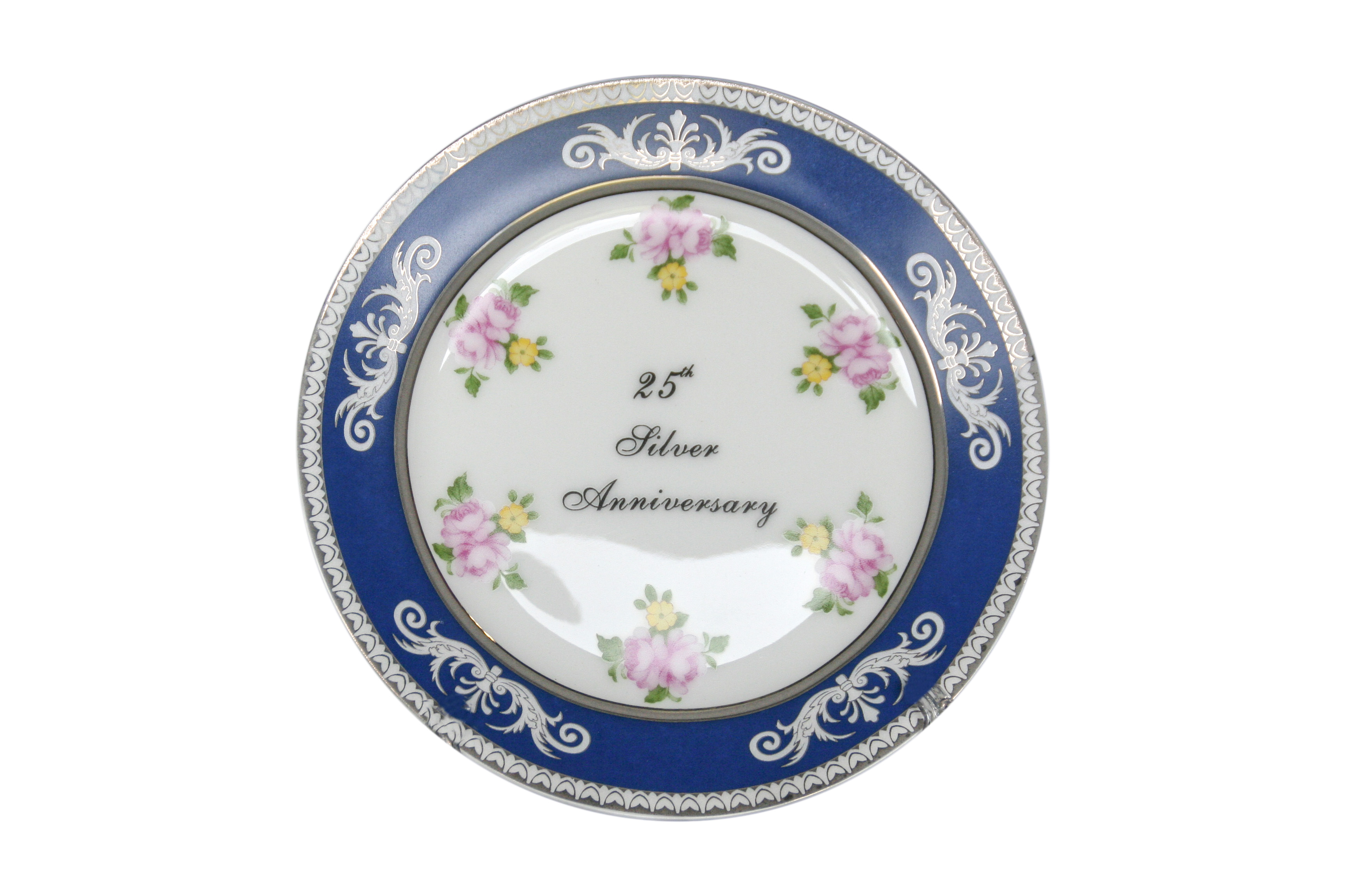 25th Anniversary Silver Plate